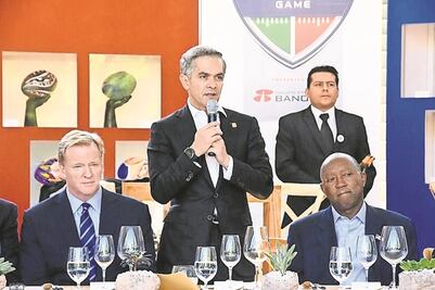 Mancera el anfitrión de la NFL