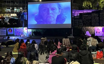 Proyectan en la Glorieta de las Mujeres que Luchan la película “Ruido”