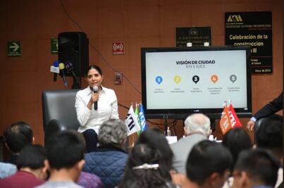 Alejandra Barrales va por revisar Fondo de Reconstrucción