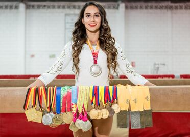La gimnasta Elsa García denuncia maltrato físico de entrenadores franceses