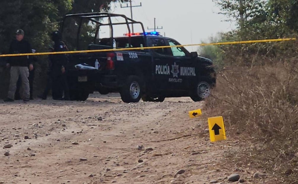 Hallan dos cuerpos en brecha de Navolato (30/12/2025). Foto: Especial