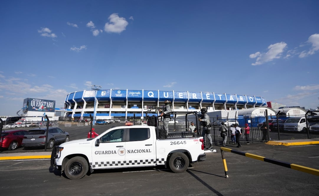 Estadio Corregidora tiene fuerte operativo de seguridad / Foto: Imago7
