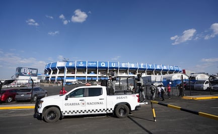 Estadio La Corregidora se convierte en un búnker de seguridad para el México vs Islandia