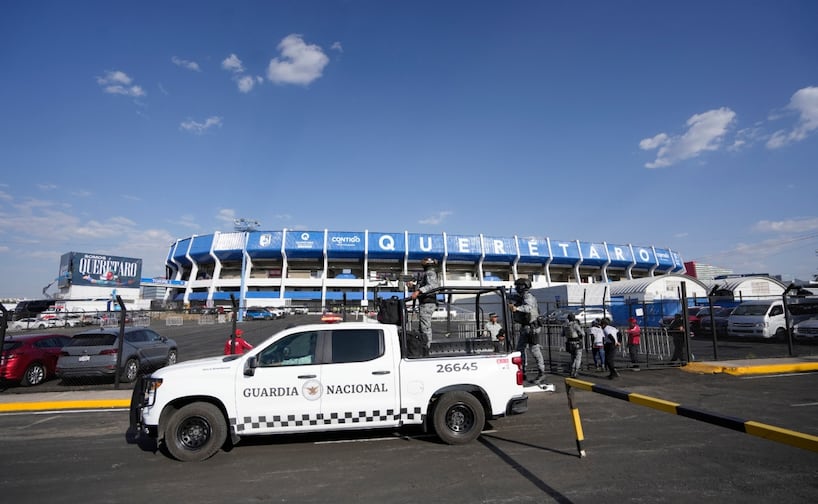 Estadio Corregidora tiene fuerte operativo de seguridad / Foto: Imago7