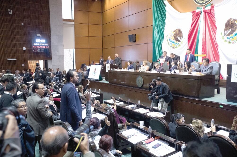 Trabajo legislativo. En San Lázaro está sesionando la Comisión Permanente del Congreso. Foto: GERMÁN ESPINOSA. EL UNIVERSAL