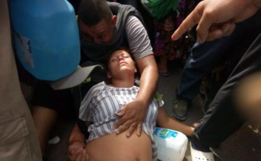 En operativo del INM y PF, migrante embarazada se desmaya en Chiapas