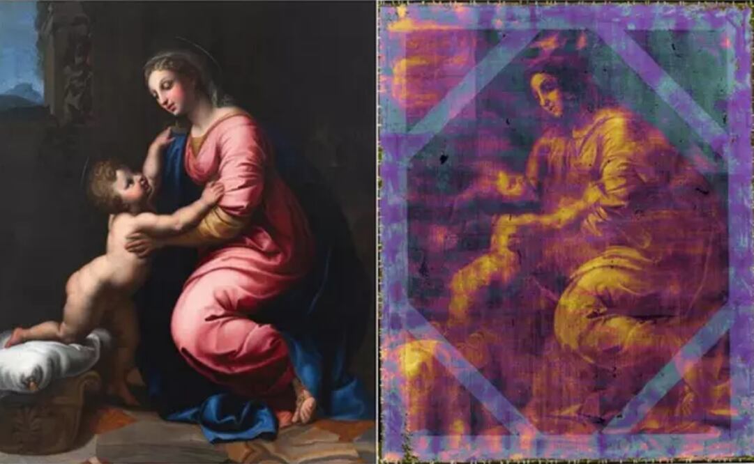 La obra fue escaneada con rayos X. Foto: ESA vía Europra Press