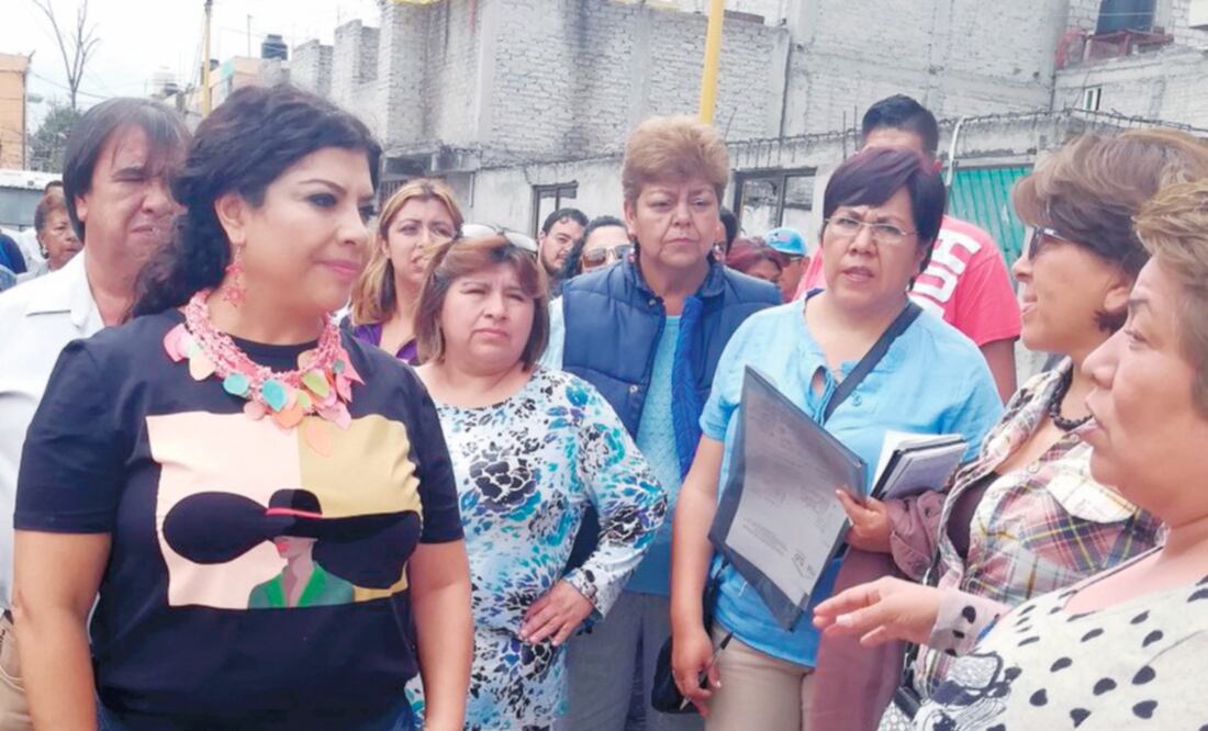 Clara Brugada, alcaldesa de Iztapalapa, cuestionó que la ex delegada del PRD haya dejado deudas millonarias a la alcaldía, así como obras inexistentes. (ESPECIAL)