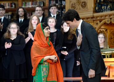 Canadá concede la ciudadanía honoraria a Malala Yousafzai