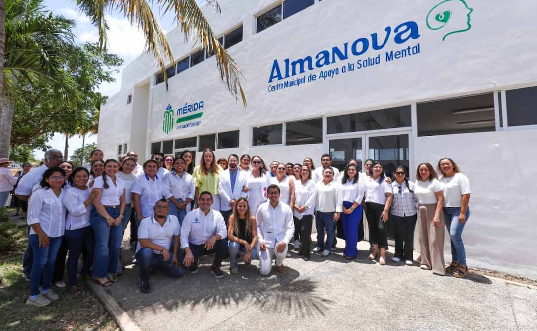 Inauguran en Mérida nuevo centro de atención a la salud mental. Foto: Especial.
