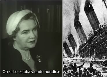 ¡De terror! Reviven en TikTok entrevista a sobreviviente del Titanic y su relato sorprende a millones