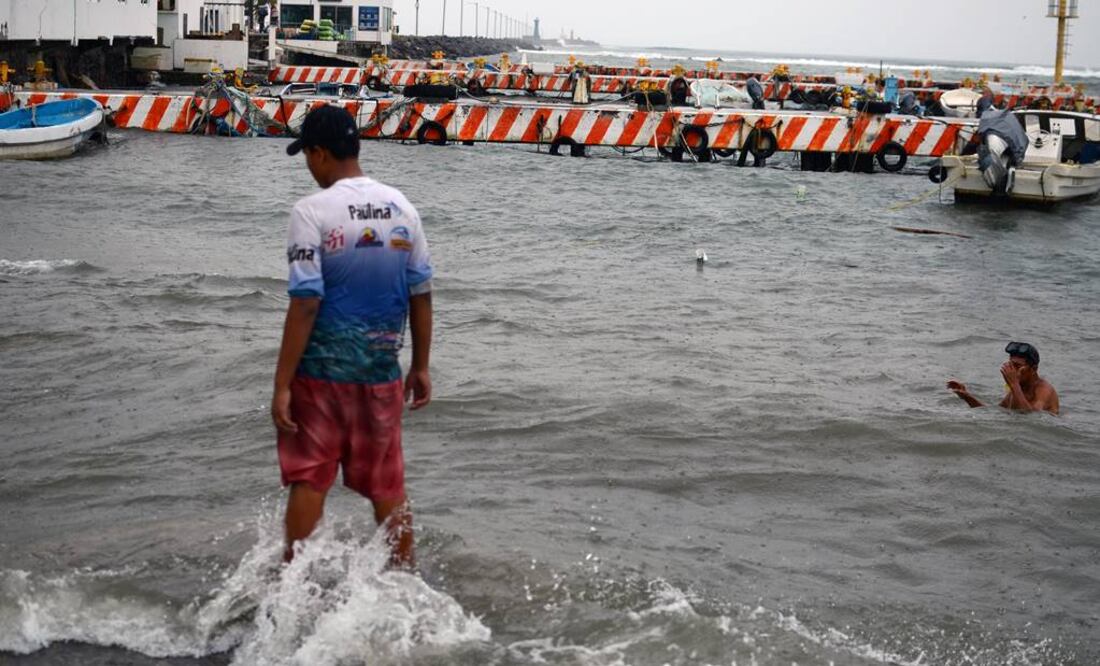 Lluvias afectan la costa de Veracruz (Patricia Morales/ EL UNIVERSAL)