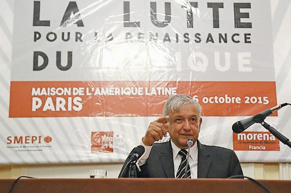 La semana pasada Andrés Manuel López Obrador realizó una gira por Europa, en la que visitó al papa Francisco y dictó una conferencia en París, Francia (ESPECIAL)