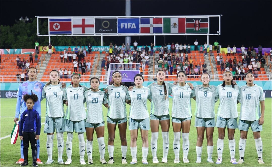 México se despidió del Mundial Femenil Sub-17 luego de sufrir goliza por Inglaterra / FOTO: @miseleccionmxEN