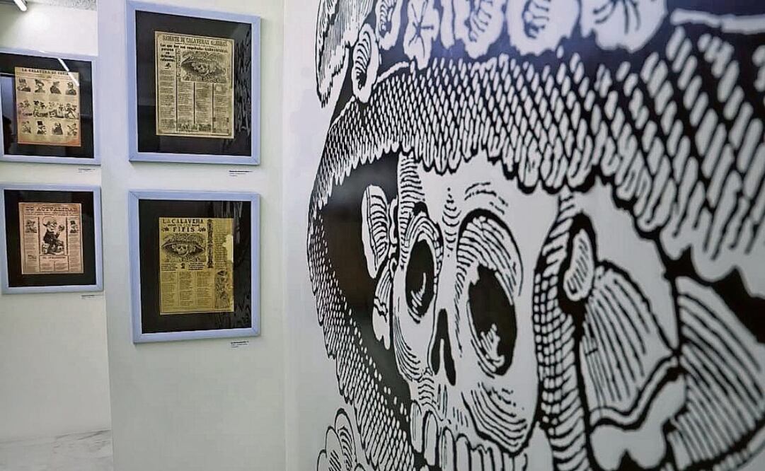 La Catrina es una de las protagonistas de este museo independiente que celebra su primer aniversario. Foto: Fernanda Rojas / EL UNIVERSAL