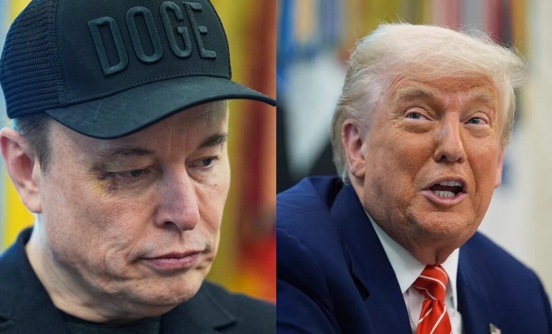 Elon Musk y Donald Trump se encuentran envueltos en una controversia tras múltiples declaraciones por parte de ambos multimillonarios. Foto: especial