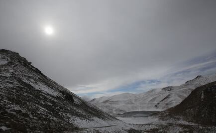 Nevado de Toluca se pinta de blanco para visitantes