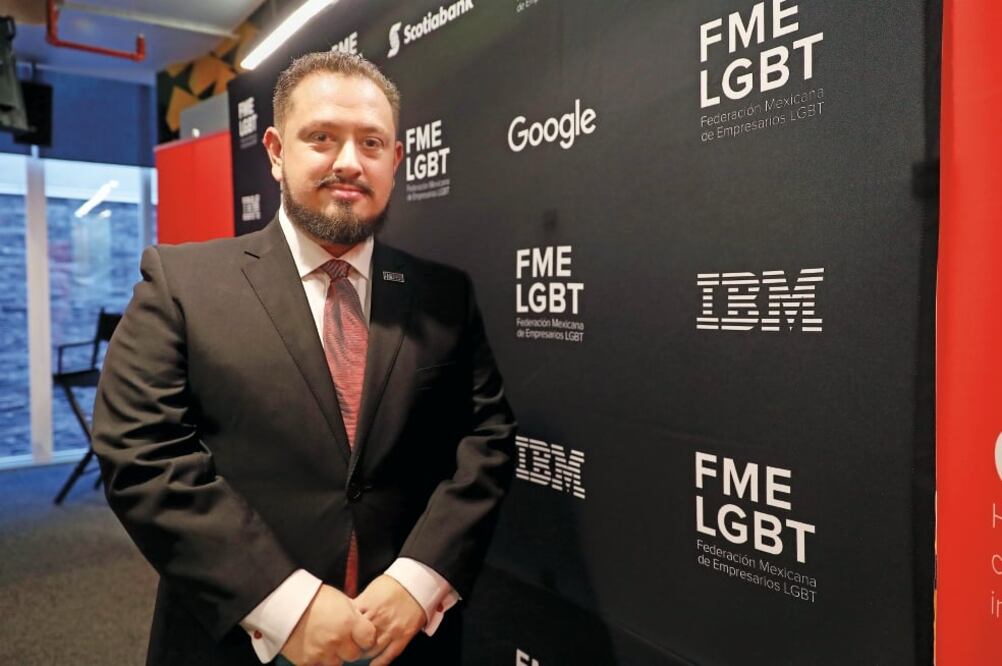 Según cálculos de la Federación Mexicana de Empresarios LGBT, que preside César Casas, entre 8% y 12% de la población en México es homosexual (LUCÍA GODÍNEZ. EL UNIVERSAL)