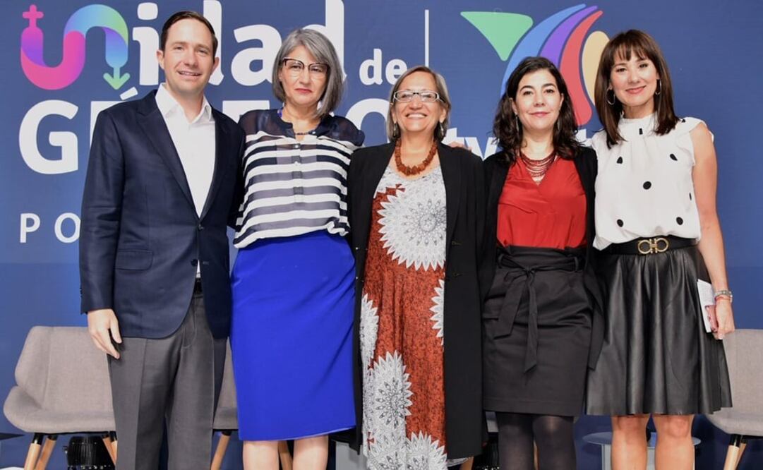 Presentación la Unidad de Género. Foto: Twitter @SalinasBenjamin