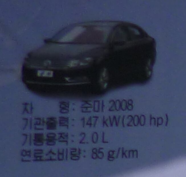 La única marca de autos de Corea del Norte es Pyeonghwa.