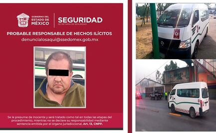 Chofer de combi atropella a policía en el Edomex; iba por el carril del Mexibús