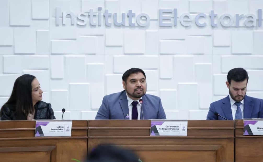 Ceremonia e inicio de la sesión ordinaria en el Instituto Electoral de Coahuila con motivo del proceso electoral ordinario este domingo 7 de junio de 2026. Foto: Fernanda Rojas/ EL UNIVERSAL
