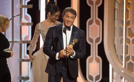 Critican discurso de Stallone en Globos de Oro