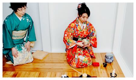 El Yobanashi: el ritual invernal del té