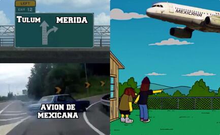 "Mi primera chamba": Con memes, usuarios reaccionan a vuelo inaugural de Mexicana de Aviación