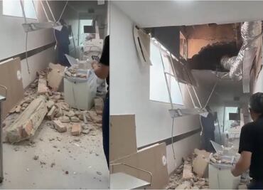 IMSS hará dictamen para conocer las causas de derrumbe en hospital de Jalisco; no hay personas lesionadas