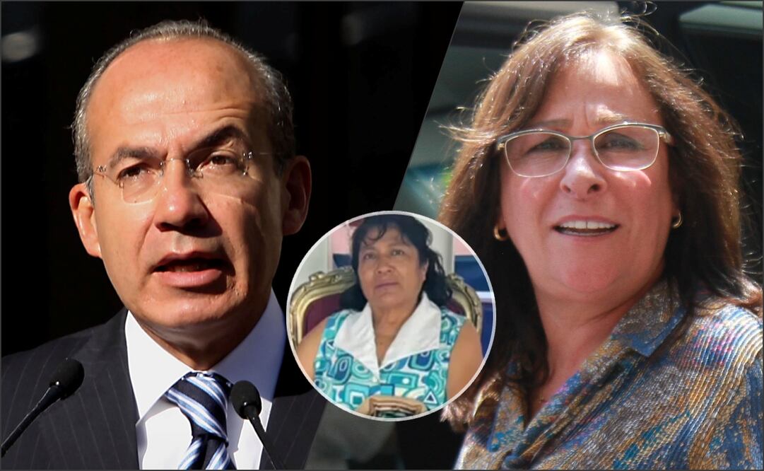 Felipe Calderón se lanza contra la gobernadora de Veracruz, Rocío Nahle, por dichos sobre muerte de maestra Irma Hernández. Foto: EL UNIVERSAL
