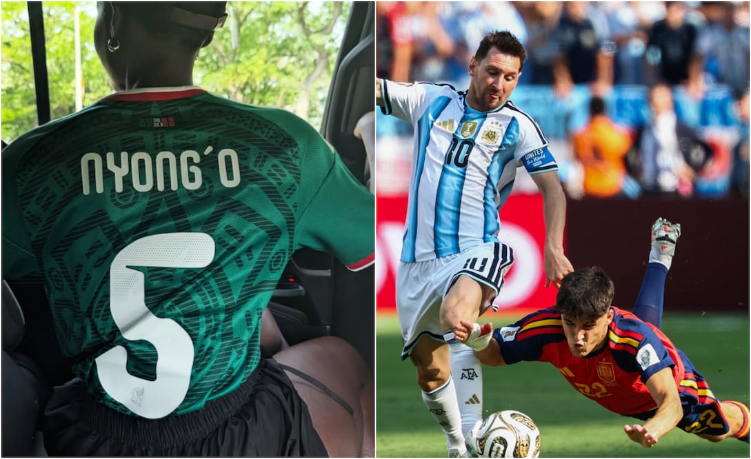 Lupita Nyong'o asistió a la final de la Copa Mundial 2026.
Fotos: Instagram, vía @lupitanyongo & AFP / Franck Fife