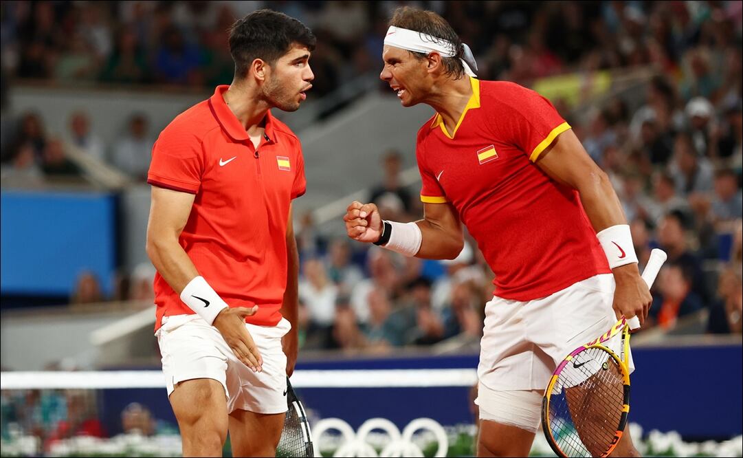 Nadal y Alcaraz avanzan a la segunda ronda / Foto: EFE