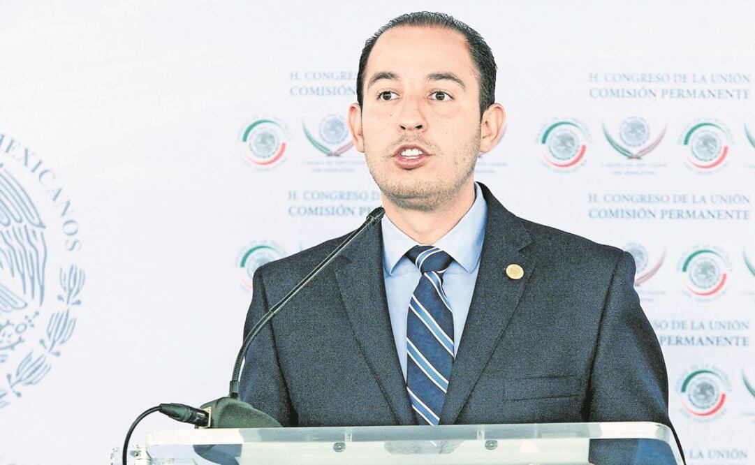 Marko Cortés, líder del PAN, en la imagen.
