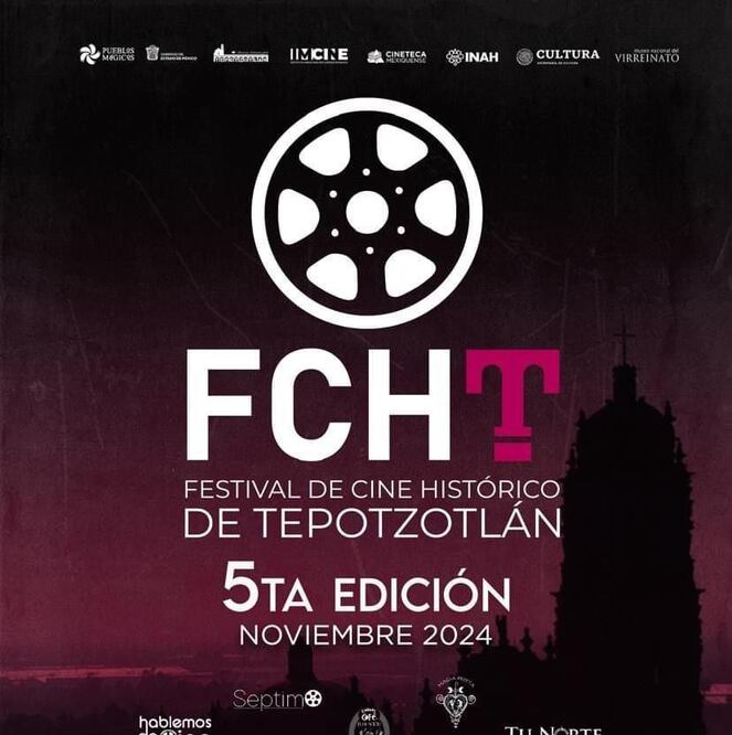 Abren convocatoria para la quinta edición del Festival de Cine Histórico de Tepotzotlán. (Foto: especial)