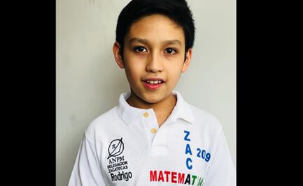 ¡Orgullo mexicano! El niño Rodrigo Saldívar gana oro en Olimpiada Internacional de Matemáticas