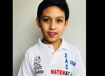 ¡Orgullo mexicano! El niño Rodrigo Saldívar gana oro en Olimpiada Internacional de Matemáticas