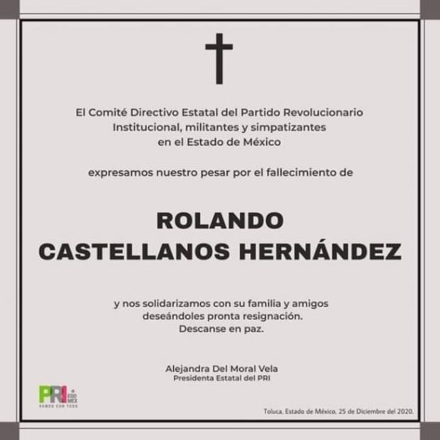 Muere por Covid-19 exalcalde de Los Reyes La Paz