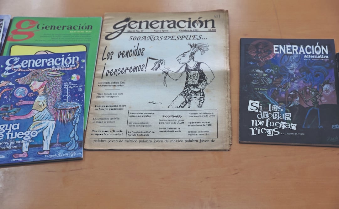 A lo largo de su historia, la revista Generación ha logrado sobrevivir a varias batallas, las más significativas: la muerte de su fundador, la falta de apoyos y la crisis por la pandemia. Foto: Juan Boites/ EL UNIVERSAL