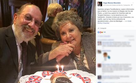 "Chachita" sale de terapia intensiva