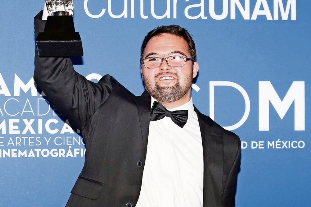 El histrión fue galardonado gracias a su labor en la cinta El alien y yo (AGUSTIN SALINAS. EL UNIVERSAL)