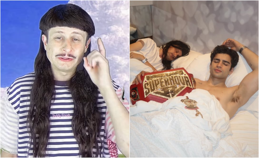 Oliver Tree y Aaron Mercury durante la estancia del músico estadounidense en nuestro país.
Fotos: Instagram, vía @olivertree