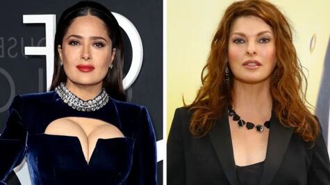 No podrás creer cómo es la relación entre Salma Hayek y Linda Evangelista, ex de Françoise-Henri Pinault