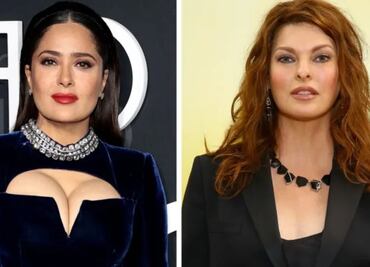 No podrás creer cómo es la relación entre Salma Hayek y Linda Evangelista, ex de Françoise-Henri Pinault