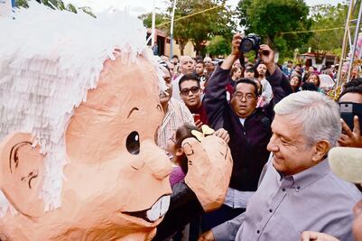 López Obrador dice que pondrá en su lugar a Trump