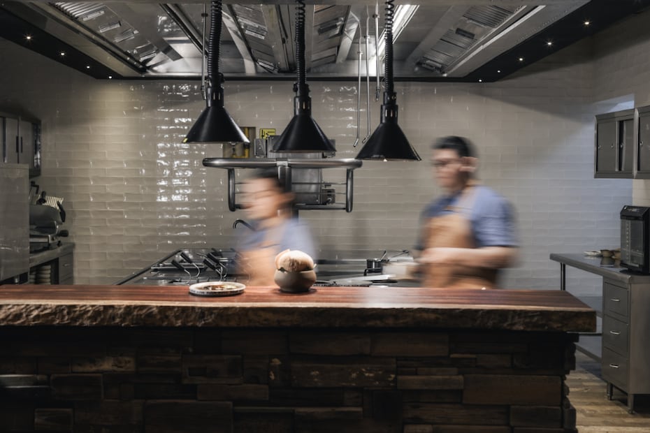 Equipo de cocina en Xal / Foto: Especial