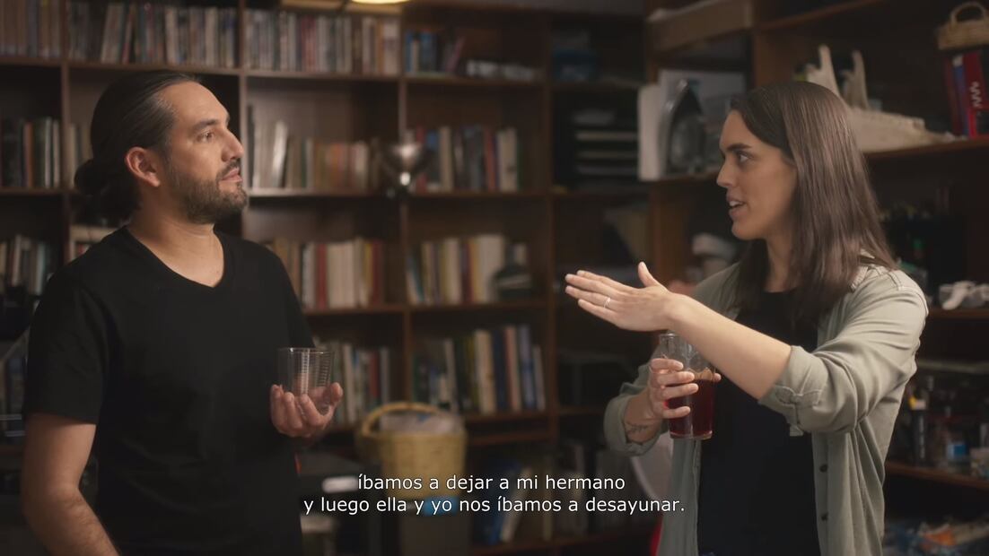 Rodrigo y Mariana hijos de Claudia Sheinbaum. Foto: Claudia El documental