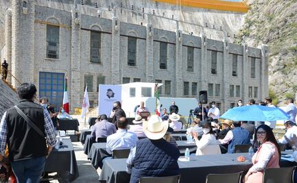 Congreso de Chihuahua realiza sesión en presa La Boquilla