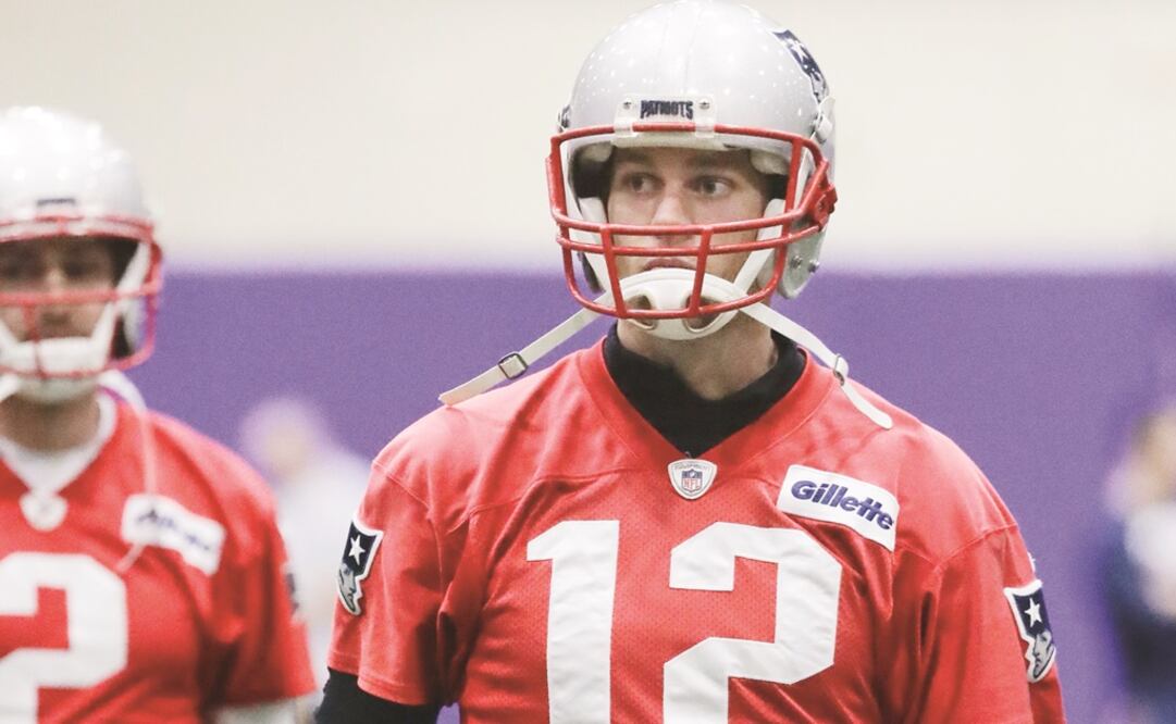 El QB de Patriots está listo para obtener su sexto anillo de SB. (Mark Humphrey. AP)