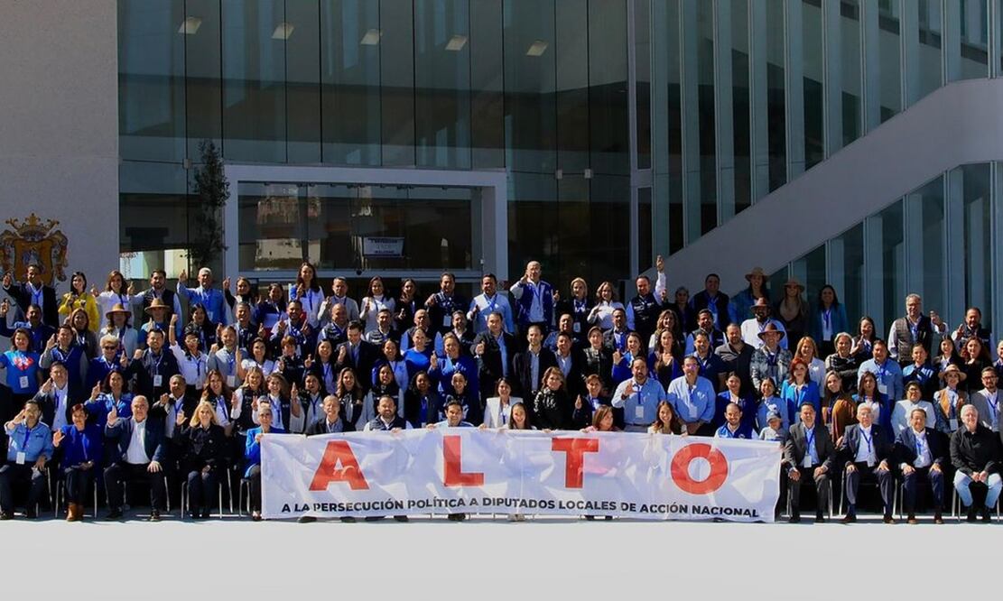 Panistas del país apoyan a panistas de la CDMX. FOTO: Especial/ EL UNIVERSAL/